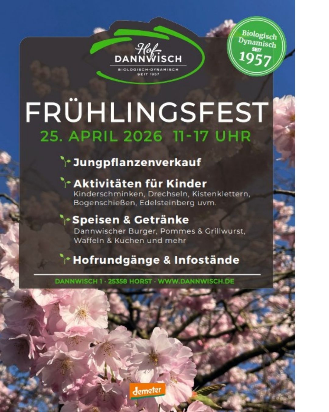 Frühlingsfest - mit Jungpflanzenverkauf 1 Fruehlingsfest 2026 final